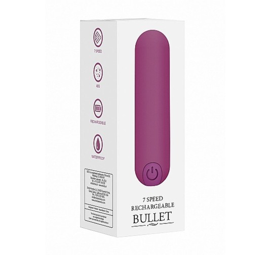 10 Speed Rechargeable Bullet - Purple